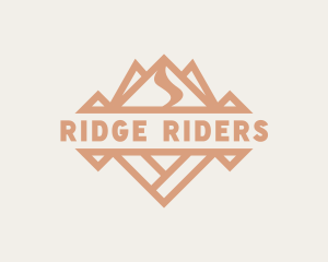 Mountain Travel Hiking logo design