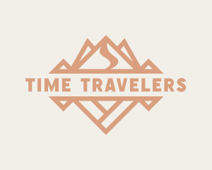 Mountain Travel Hiking logo design