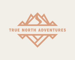 Mountain Travel Hiking logo design