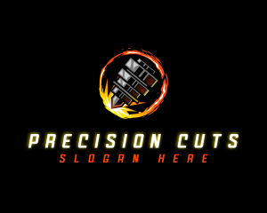 Laser Engraving Machinery logo design