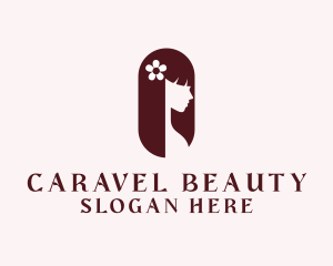 Flower Hair Salon logo design