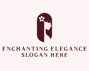 Flower Hair Salon logo design