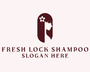 Flower Hair Salon logo design