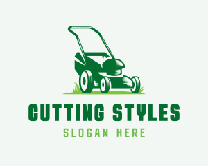 Grass Cutting Mower logo