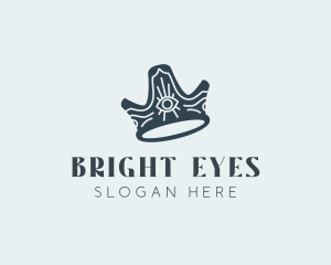 Mystical Crown Eye logo design