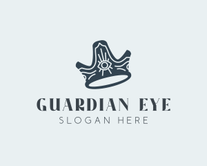 Mystical Crown Eye logo design