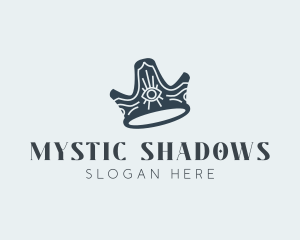 Mystical Crown Eye logo design