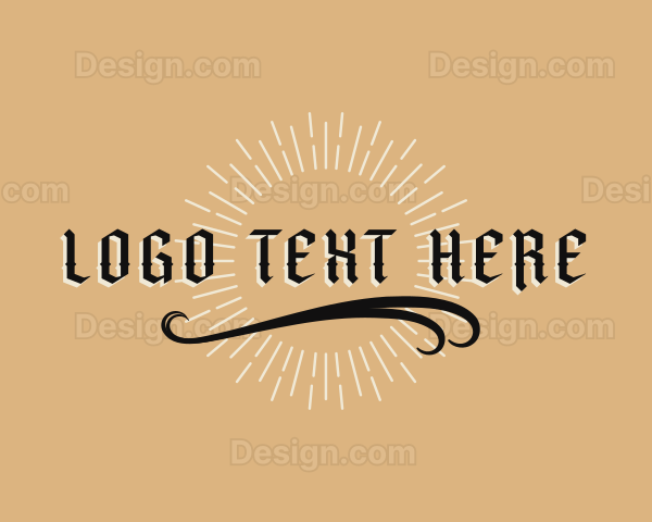 Gothic Brand Business Logo