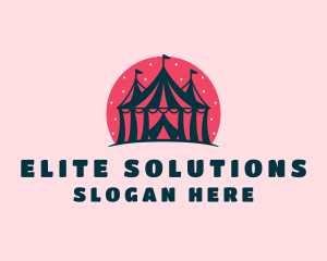 Fun Circus Tent  Logo