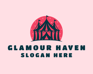 Fun Circus Tent  Logo