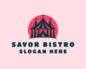 Fun Circus Tent  Logo