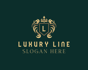 Luxury Shield Monarchy  logo design