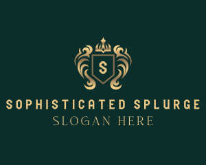 Luxury Shield Monarchy  logo design