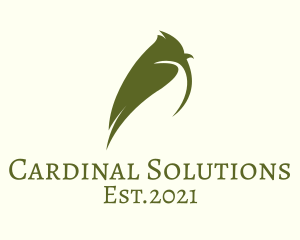 Green Tit Bird logo