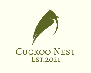 Green Tit Bird logo design