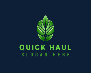 Organic Nature Leaf Logo