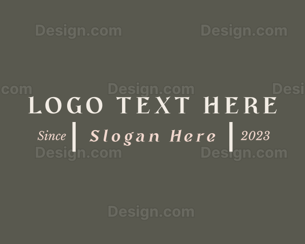 Elegant Generic Business Logo