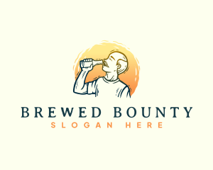 Man Beer Beverage logo