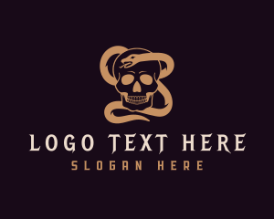 Skull Snake Gothic logo