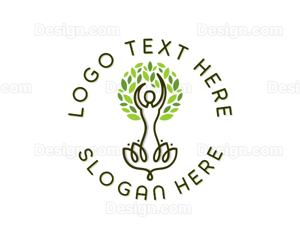 Nature Wellness Spa Meditation Logo