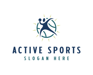 Sport Player Athlete logo