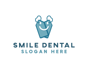 Smile Shopping Tag logo design