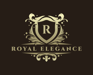 Royal Ornament Shield logo design