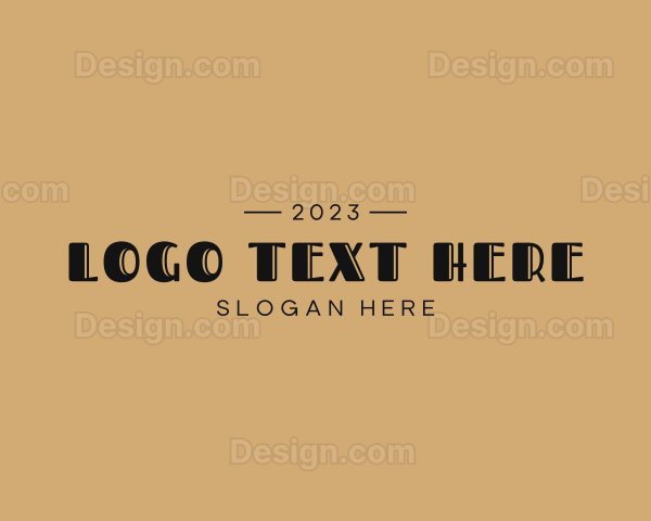 Modern Luxury Business Logo