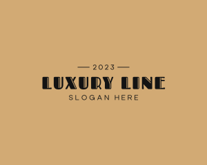 Modern Luxury Business logo design