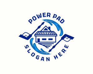 Power Washing Cleaning logo design