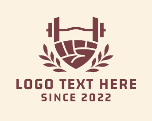 Strong Barbell Hand  logo