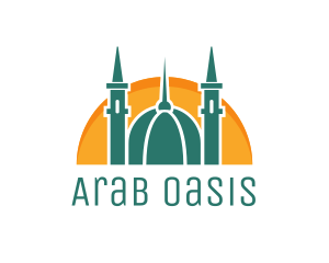 Islamic Mosque Religion logo