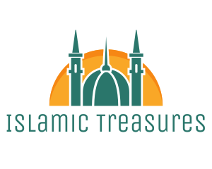 Islamic Mosque Religion logo
