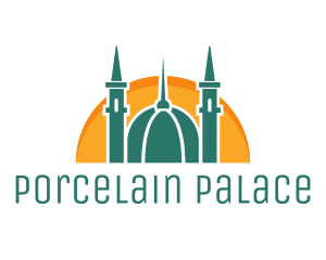 Islamic Mosque Religion logo design