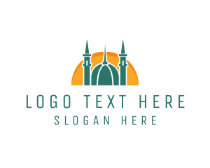 Islamic Mosque Religion logo