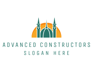 Islamic Mosque Religion logo design