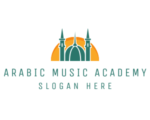 Islamic Mosque Religion logo