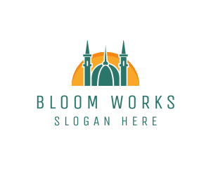 Islamic Mosque Religion logo design