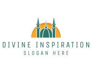 Islamic Mosque Religion logo