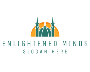 Islamic Mosque Religion logo