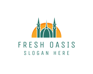 Islamic Mosque Religion logo design