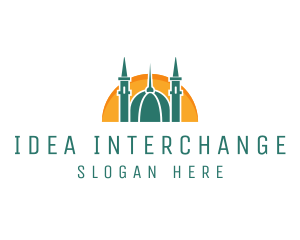 Islamic Mosque Religion logo design