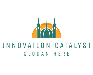 Islamic Mosque Religion logo design