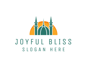 Islamic Mosque Religion logo design