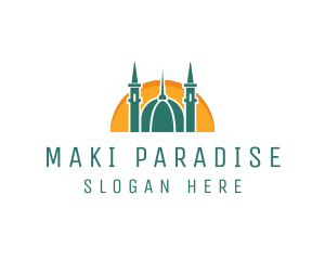 Islamic Mosque Religion logo design