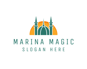 Islamic Mosque Religion logo design