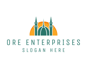 Islamic Mosque Religion logo design