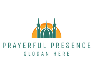 Islamic Mosque Religion logo design