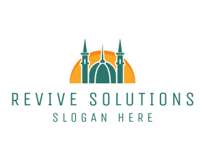 Islamic Mosque Religion logo design