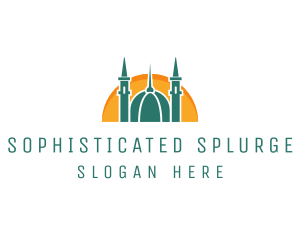 Islamic Mosque Religion logo design